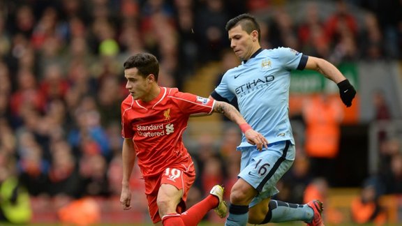 Philippe Coutinho - Sergio Aguero (Liverpool - Man city)