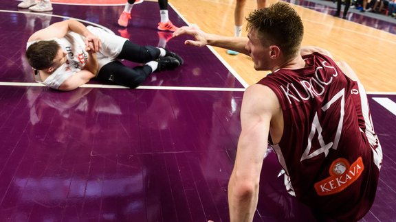 Basketbols, Pasaules kausa kvalifikācija: Latvija - Serbija