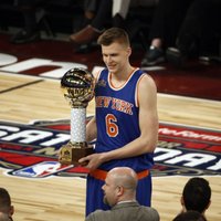 Porziņģis uzvar NBA Zvaigžņu spēles meistarības konkursā