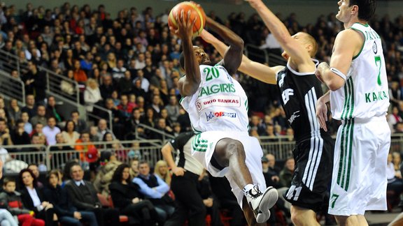 VTB līga basketbolā: VEF Rīga - Kauņas Žalgiris - 37