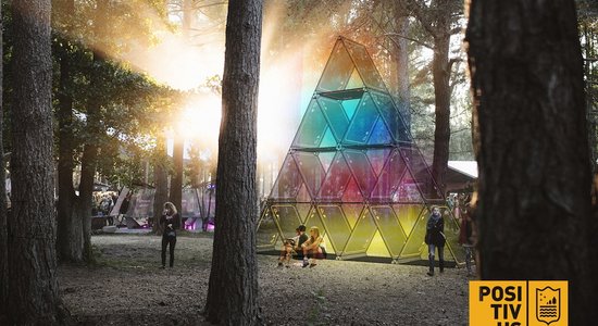 'Positivus' festivālā naktis apmirdzēs 'Elektrum' gaismas objekti