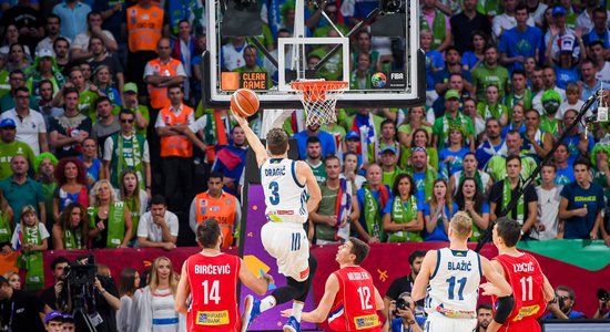 'Eurobasket 2017' vērtīgākais spēlētājs Dragičs lepns par Slovēnijas izlasi