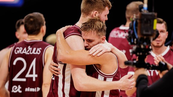 Basketbols, Pasaules kauss, ceturtdaļfināls: Latvija - Vācija - 72