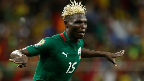 Burkina Faso s Aristide Bance 