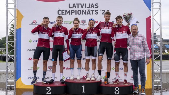 Latvijas čempionāta šosejas riteņbraukšanā individuālajā braucienā