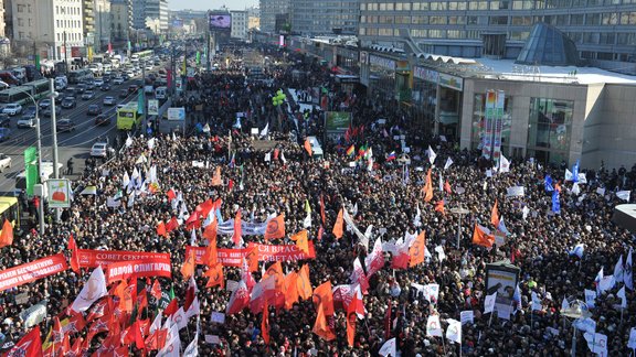 Pēcvēlēšanu protesta akcija Maskavā - 9