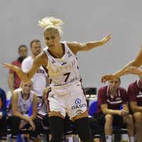 Latvijas basketbolistes pārbaudes mačā droši pieveic Ķīnas izlasi