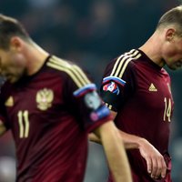 EURO 2016 kvalifikācijā Krievijas futbolisti negaidīti cīnās neizšķirti ar Moldovu