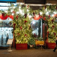 Foto: Viļņa jau pasakaini saposusies Ziemassvētkiem