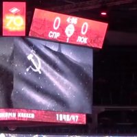 KHL brīdina 'Spartak' par PSRS himnas atskaņošanu pirms spēles