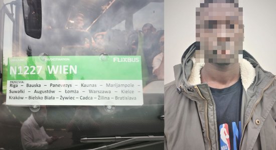 ФОТО. В автобусе Рига — Вена задержали нелегала, выдававшего себя за гражданина Франции