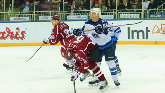 Hokejs, KHL spēle: Rīgas Dinamo - Ņeftehimik - 3