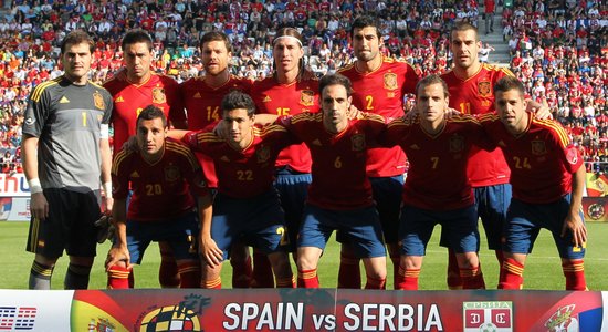 Eiropas čempione Spānija paziņo sastāvu dalībai EURO 2012