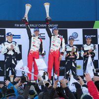 'Toyota' svin uzvaru savā otrajā WRC sacīkstē, Latvala kļūst par kopvērtējuma līderi