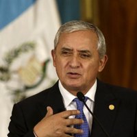 Gvatemalā izdots orderis prezidenta Oto Peresa aizturēšanai