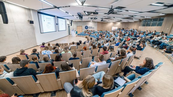 Latvijas Universitātes pasākums «Padomi eksāmeniem».