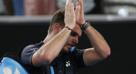 Tenisa milžu duelī Vavrinka sarūgtina Mareju viņa pēdējā "French Open" turnīrā