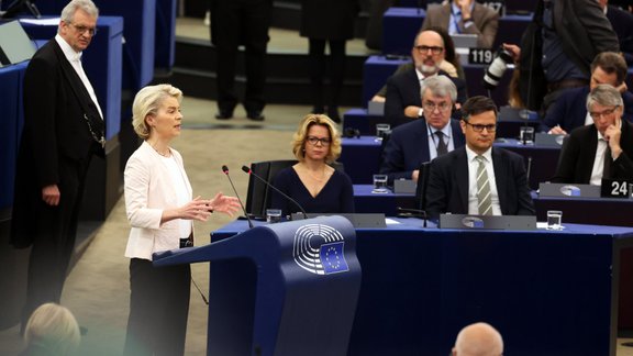 European Parliament session - Election of Commission President