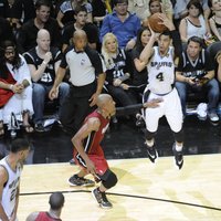 'Spurs' lielā karstumā NBA finālsēriju sāk ar uzvaru pret 'Heat'