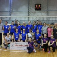 RSU/MVS volejbolistes kļūst par Latvijas čempionēm