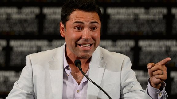 President of Golden Boy Promotions Oscar De La Hoya 