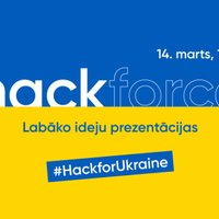 Ukrainas atbalsta hakatona HackForce finālistu prezentācijas
