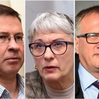 'Jaunās Vienotības' līderi EP vēlēšanās būs Dombrovskis, Kalniete un Ašeradens