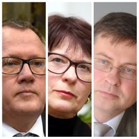 Лидерами "Нового Единства" на выборах в Европарламент будут Домбровскис, Калниете и Ашераденс