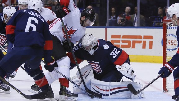 Hockey: World Cup of Hockey-Team Canada vs Team USA