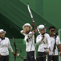 Korejas loka šāvējas triumfē astotajā olimpiādē pēc kārtas