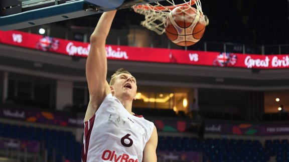 Basketbols, Eurobasket 2017: Latvija - Lielbritānija - 15