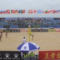 Lece/Liepiņlauska Ķīnā iekļūst 'World Tour' divu zvaigžņu turnīra astotdaļfinālā