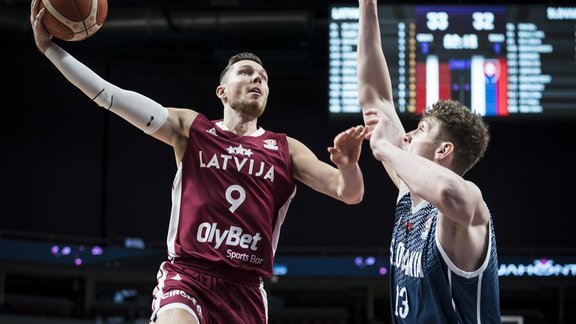 Basketbols, Pasaules kausa kvalifikācija: Latvija - Slovākija - 56