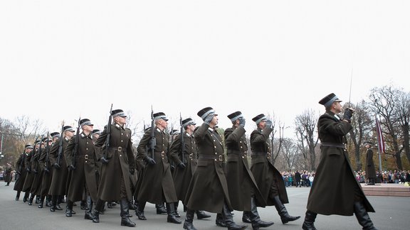 Lāčplēša dienas parāde pie Brīvības pieminekļa - 7