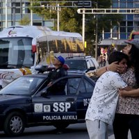 Foto: Iedzīvotājus Mehiko pārsteidz septiņu magnitūdu zemestrīce