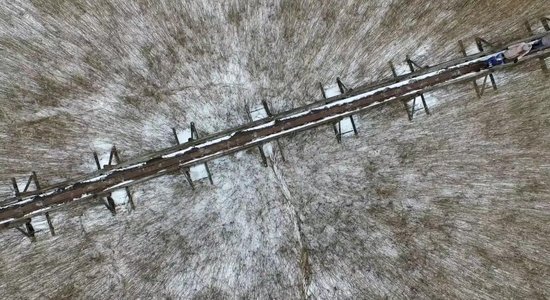 Video: Niedru puduri un ūdens plašumi – Kaņieris un taka 'drona acīm'