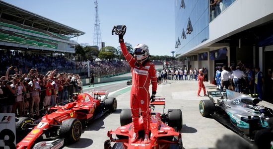 Феттель стал победителем бразильского этапа "Формулы-1"