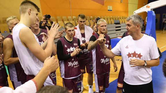 Latvijas basketbola izlases atklātais treniņš un preses konference - 73