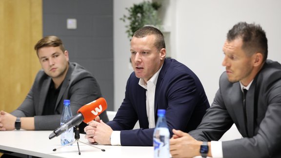 Basketbols, "VEF Rīga" - 2021./2022. gada sezonas preses konference - 3