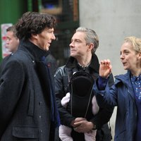 Pirmie foto no 'Šerloka' jaunās sezonas filmēšanas