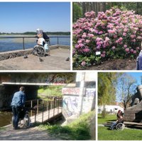 Pārbaudīti un interesanti pastaigu maršruti Rīgā cilvēkiem ratiņkrēslos un jaunajām māmiņām