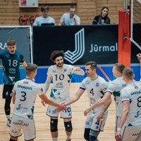 'RTU Robežsardze'/'Jūrmala' pieveic 'Ezerzeme'/DU volejbolistus cīņā par iekļūšanu Baltijas līgas finālā
