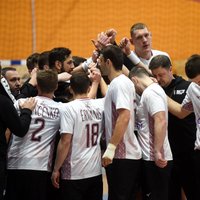 Latvijas vīriešu handbola izlase Baltijas kausa pirmajā cīņā zaudē igauņiem