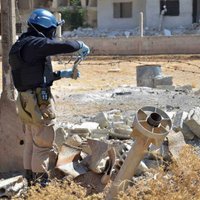 Otrdien darbu Sīrijā sāk ķīmisko ieroču iznīcināšanas eksperti