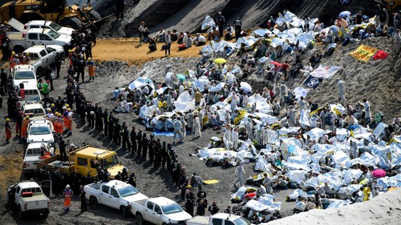 Protesta akcija "Ende Gelaende" Vācijā - 4