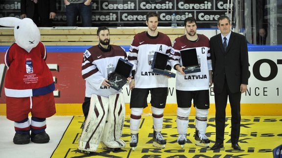 hokejs, pasaules čempionats: Latvija - Francija