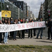 Studentu protests notiks jau nākampirmdien