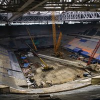 Pasaules kausa stadiona būvē Sanktpēterburgā aizturēti 24 nelegālie imigranti