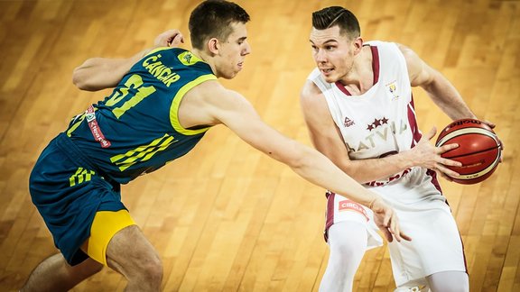 Basketbols, Pasaules kausa kvalifikācija: Latvija - Slovēnija