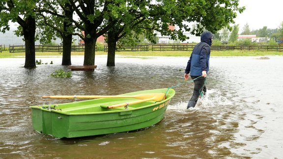 Jelgavā applūdusi dzīvnieku patversme